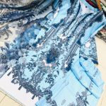 Embroidery Sequence Digital Print Three Piece