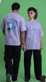 ACID WASH DROP SHOULDER T-SHIRT - Image 2