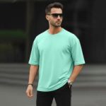 Solid Drop Shoulder T-shirt - Image 3