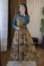 Printed Romper Gown - Image 3