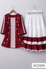 Trendy Ladies Tops and Skirt Set - Image 3