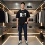 Stylish Drop Shoulder T-Shirt - Image 3