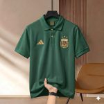 Highdency Rubber Print World Cup Polo Shirt - Image 13