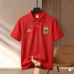 Highdency Rubber Print World Cup Polo Shirt - Image 17