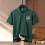 Highdency Rubber Print World Cup Polo Shirt - Image 5